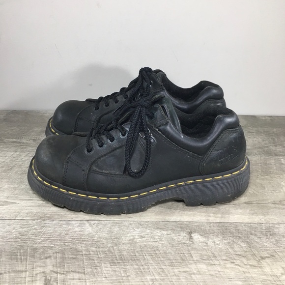 Dr. Martens Doc Air Wair 7A16 Industrial Chunky Black Leather Men Shoe Size US 9 main image 6